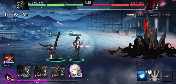 Hiệu ứng ra đòn của Game Counter Side cực kỳ hấp dẫn