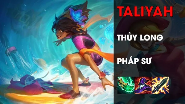 Taliyah trong tựa game Đấu Trường Chân Lý