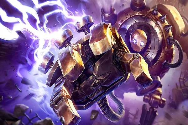 Blitzcrank trong tựa game Đấu Trường Chân Lý