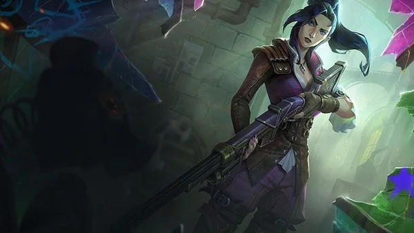 Caitlyn trong tựa game Đấu Trường Chân Lý