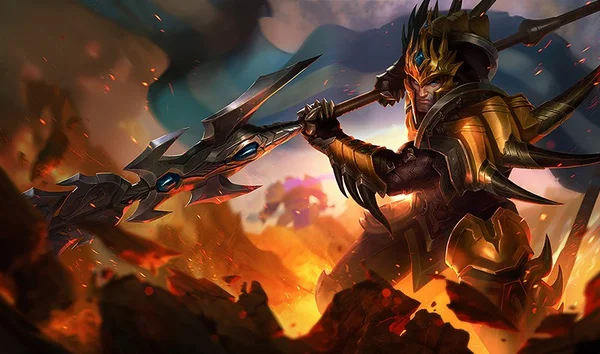 Jarvan trong tựa game Đấu Trường Chân Lý