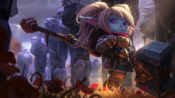 Poppy trong tựa game Đấu Trường Chân Lý