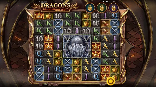 Biểu tượng của Dragons ClusterBuster với các tính năng cơ bản