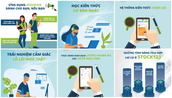 Ứng dụng nghiên cứu giao dịch thị trường ảo, đầu tư chứng khoán - Ứng dụng Stock123