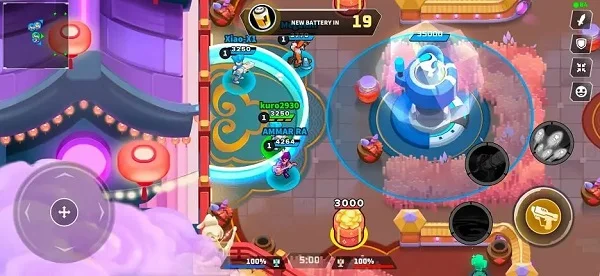 Đồ họa và âm thanh trong Game Thetan Arena: MOBA Surviva khá đầu tư