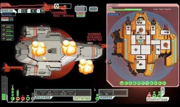 Đánh giá trải nghiệm chơi thú vị trong FTL: Faster Than Light