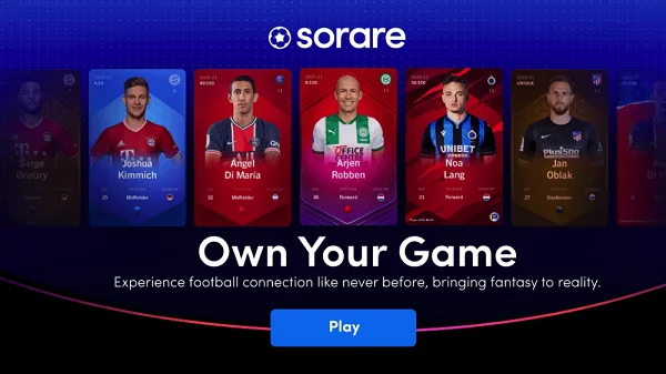 Game Sorare - Cơn sốt dòng game thể thao bóng đá NFT