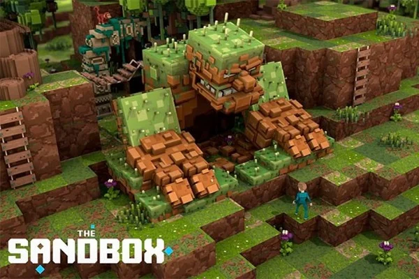 Đồ họa và âm thanh trong game The Sandbox khá đơn giản