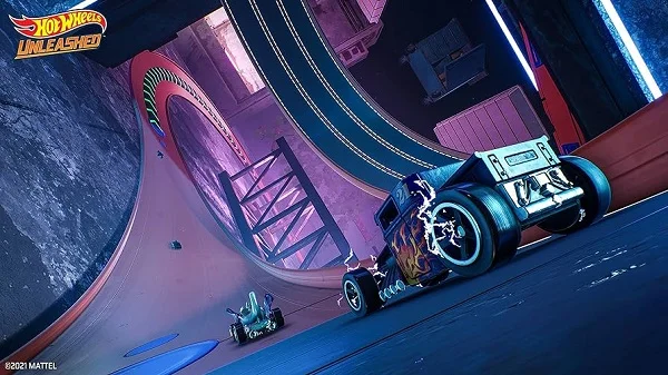 Đồ họa và âm thanh trong game Hot Wheels Unleashed được đánh giá cao