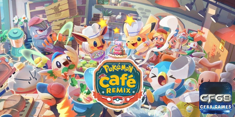 Pokemon Cafe Mix là game có lối chơi đơn giản nhưng rất thú vị