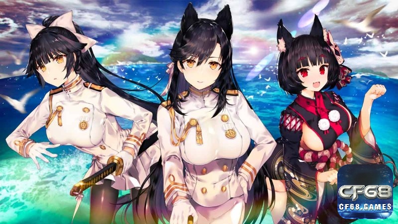 Điểm nhấn của Azur Lane là đồ họa 2D sinh động