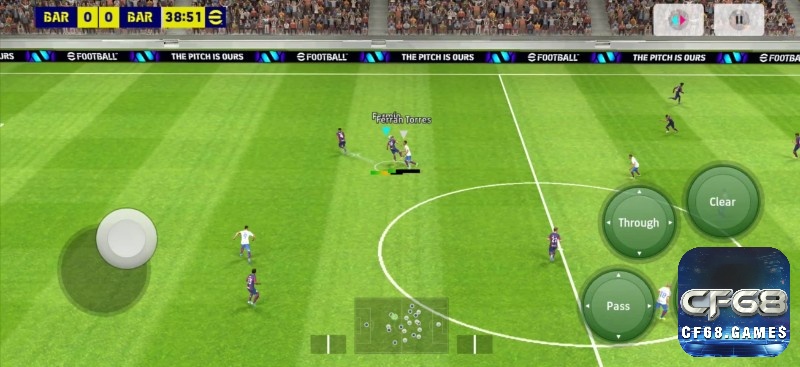 eFootball PES mô phỏng chính xác từng cầu thủ