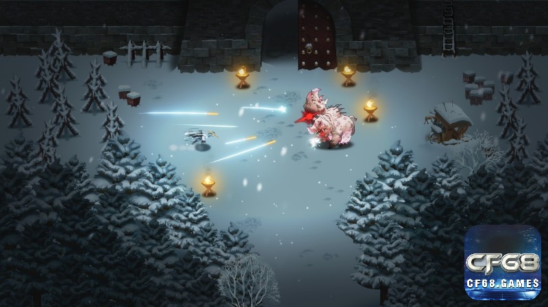 Người chơi sẽ vào vai chiến binh Bi-an trong Warm Snow