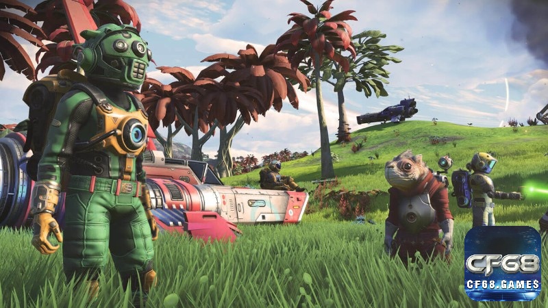 No Man’s Sky cho phép người chơi khám phá vũ trụ vô tận