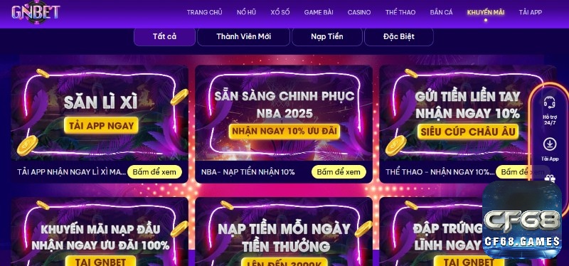 Thanh toán linh hoạt đảm bảo người chơi nhận được tiền nhanh