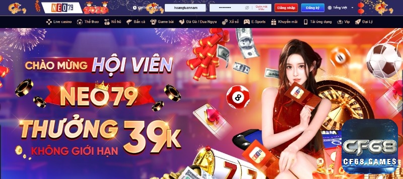 NEO79 là nhà cái trực tuyến uy tín hàng đầu tại châu Á