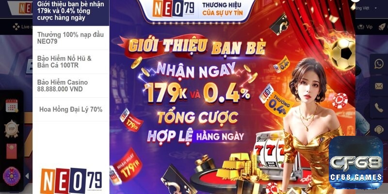 Đăng nhập Neo79 chi tiết hướng dẫn cơ bản