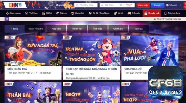 Đăng nhập Neo79 cần những thông tin gì?