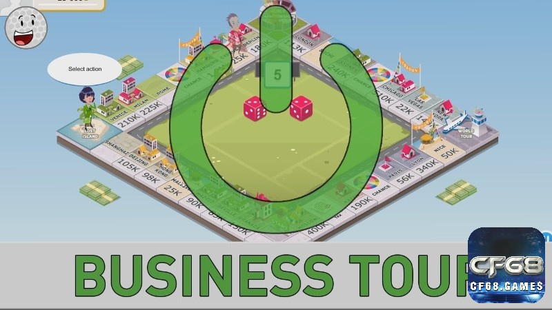 Business Tour có đồ họa sắc nét, thiết kế