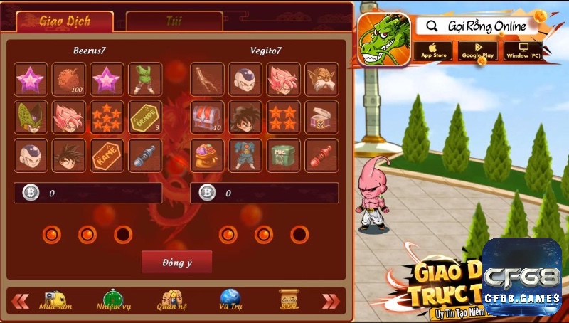 Giao dịch tự do mở rộng thị trường cho phép anh em game thủ mua bán và trao đổi vật phẩm không giới hạn